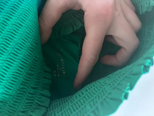 OFFLINE by Aerie Green Shorts - Image 2