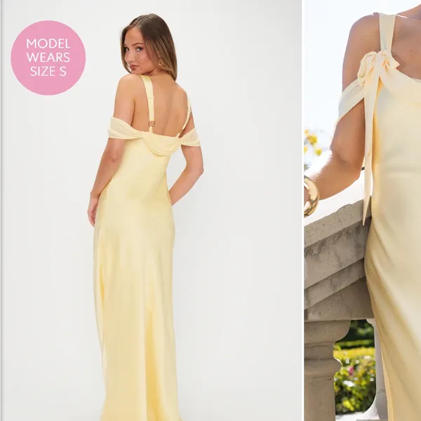 Show Me Your MuMu Bella maxi in Yellow ♡ - Image 4