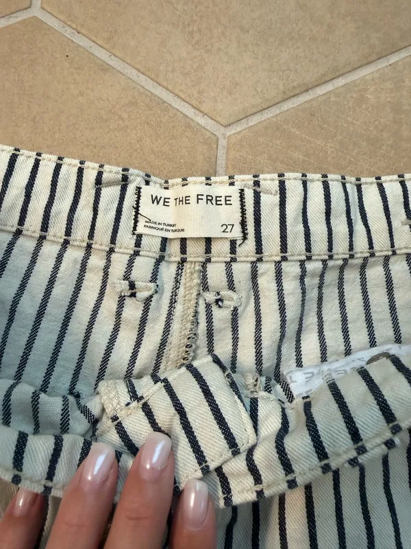 Free People Jean Shorts 27 Denim - Image 6