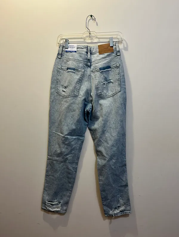 H&M Ripped Mom Jeans - Image 2
