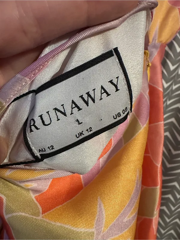 NWT Runaway The Label | Tammy Mini Dress in Sage Floral, Large. - Image 7