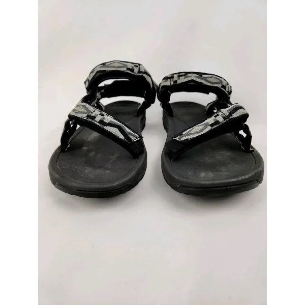 Teva Hurricane SZ‎ 6 Sandals Womens Outdoor Hiking Walking Shoes Geometric Black - Image 4