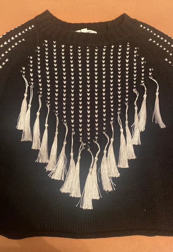 12th Tribe Tassel Sweater - Image 2