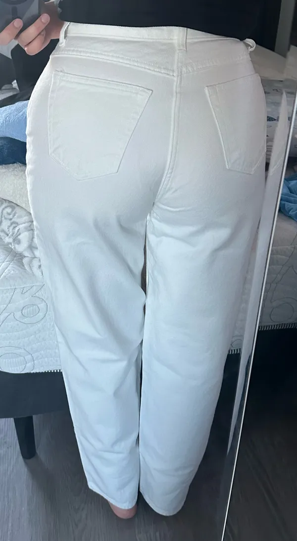 Vintage white jeans Size 10 - Image 3