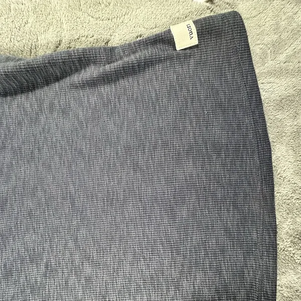Vuori Lux Performance Tank Gray Women's XS Racerback Activewear Ribbed Yoga Gym - Image 4