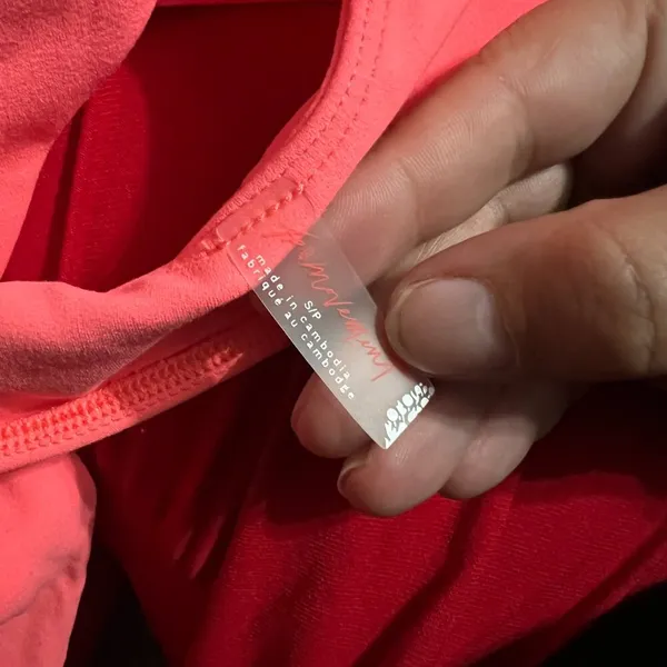 NWOT free people movement small pink sports bra - Image 6