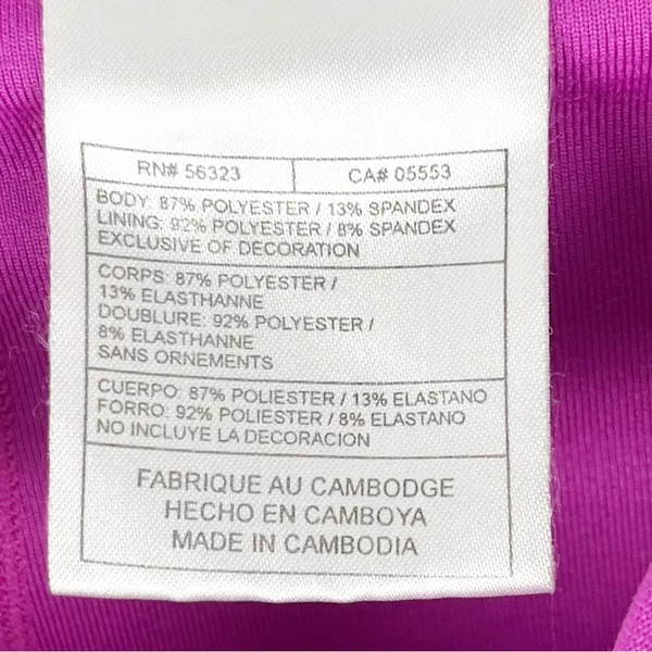 NIKE Fit Dry Fuchsia Pleated Skirt Large Athletic Tennis Golf Pickleball Preppy - Image 4