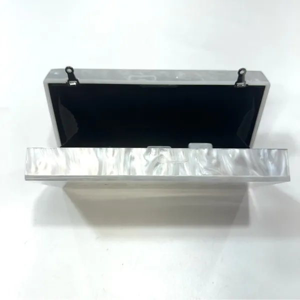 Lovers and Friends Bride Clutch Bag in Ivory Rhinestone - Image 3