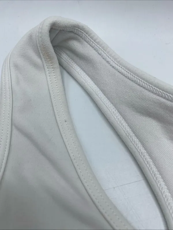 Rhoback Everyday Active Dress Womens XS White Racerback Built-in Bra Athletic - Image 6