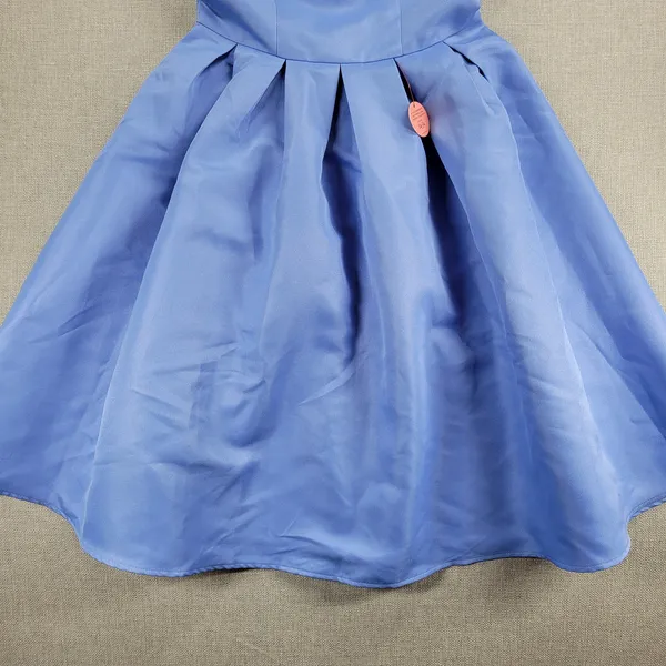 Chi Chi London Womens Marlie Dress Size 8 Blue Off-shoulder Cocktail NEW - Image 11