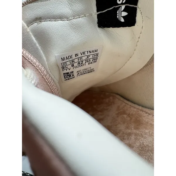 Adidas Sleek Super Vapour Pink Satin Platform Sneakers Women’s Size 9.5 - Image 12