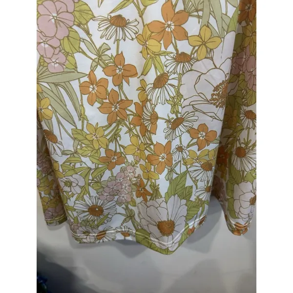 ZIMMERMANN Super Eight Lantern Slip Floral Pastel Cami Size 3 - Image 4