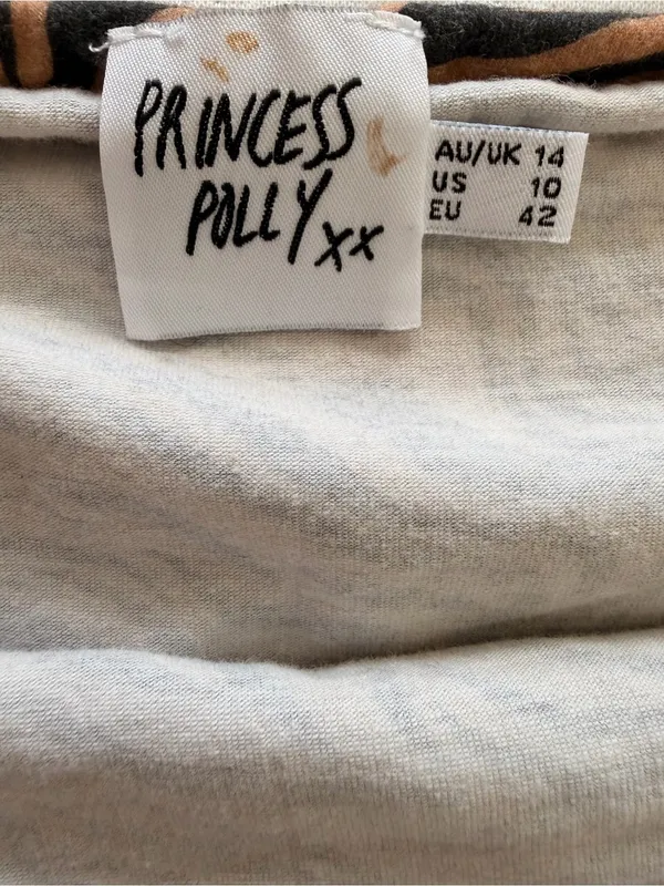 Princess Polly Patchwork Skirt Size 10 - Image 3