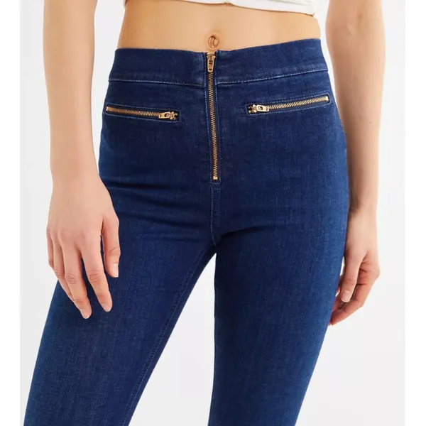 Urban Outfitters BDG Suzie High-Rise Zip-Front Skinny Jean - Image 2