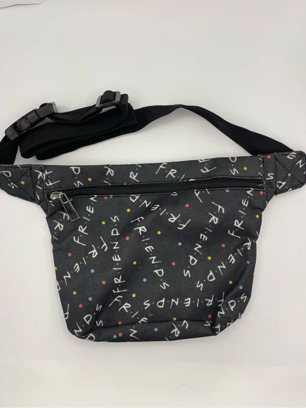 Friends TV show fanny pack multicolor Black - Image 2