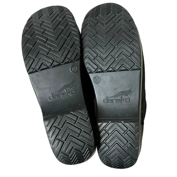 Dansko Professional Black Oiled Clogs - Image 5