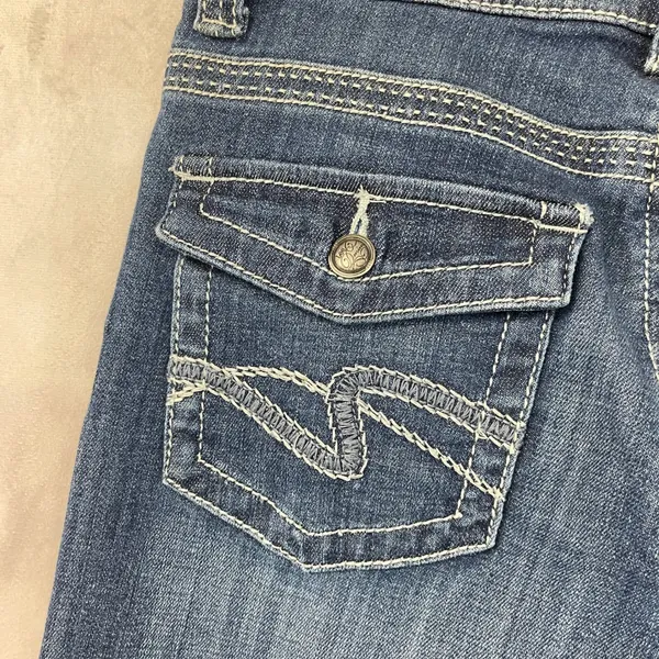 Lee‎ Slender Secret Lower Waist Jeans Women 12 Stretch Western Urban Cowgirl - Image 7