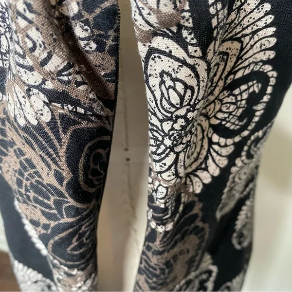 212 Collection Linen Cotton Floral Shift Dress Sz 14 - Image 11