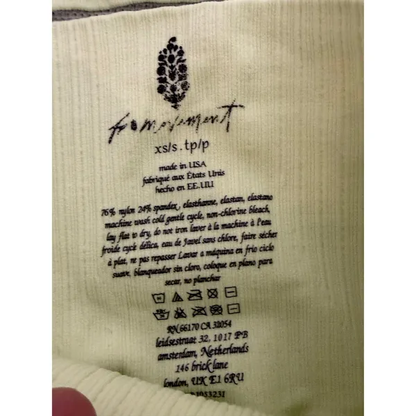 Free People Movement Good Karma Sports Bra & Leggings Nwt Xs/S - Image 7
