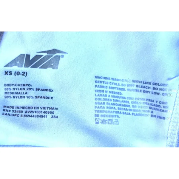Avia Womens Cross Back Buttersoft Athletic Dress White Size XS (0-2) NWT Preppy - Image 8