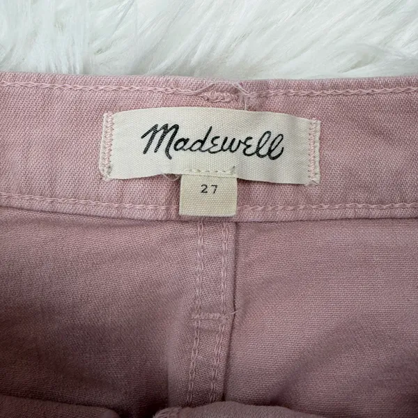 Madewell Classic Straight crop pants in wisteria dove - Image 6