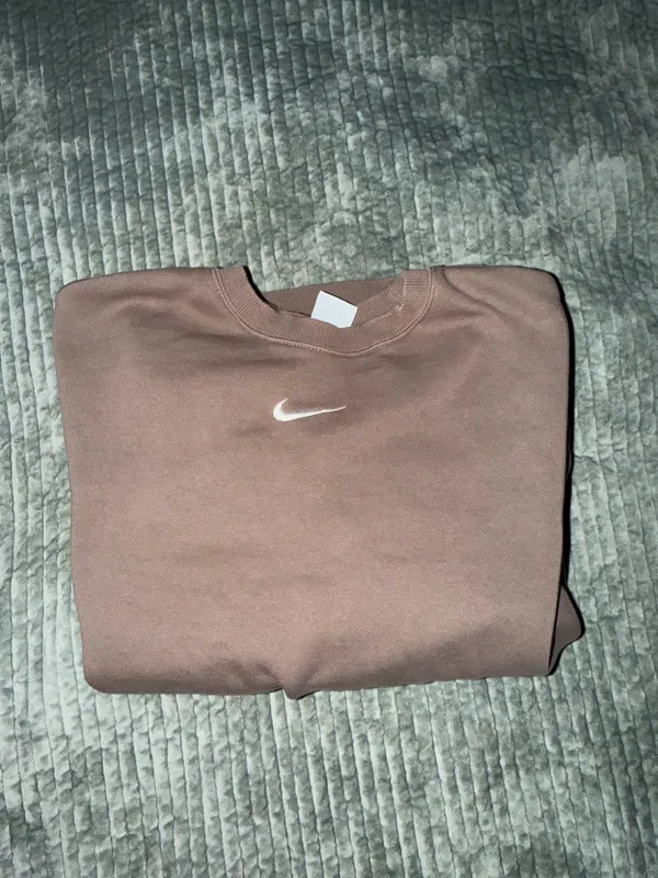 Brown Nike Crewneck Sweatshirt - Image 3