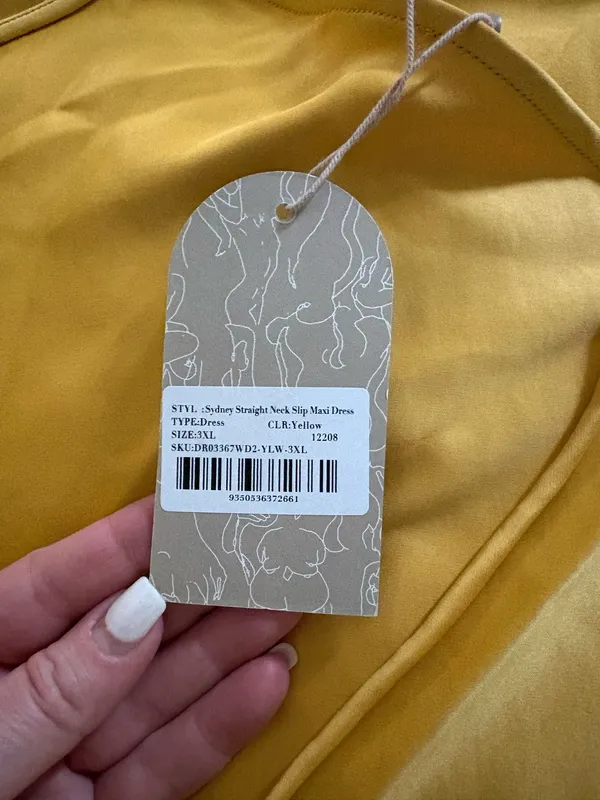 Meshki Satin Maxi Dress - Image 3