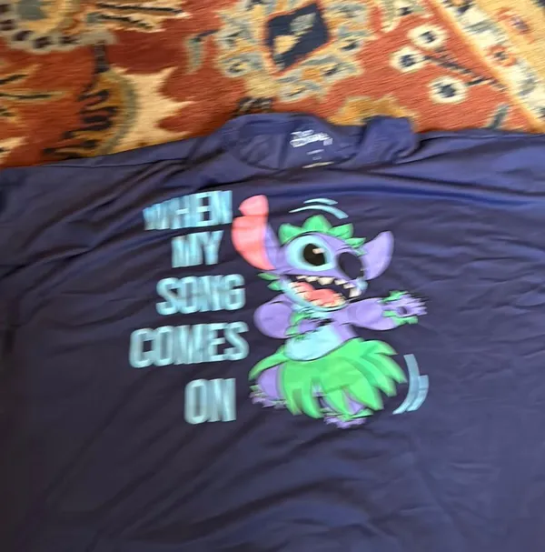 Disney Short Sleeve Stitch T Shirt - Image 3