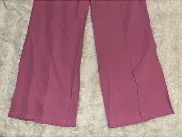 SheIn Blush Pink Pants/Slacks Petite - Image 2