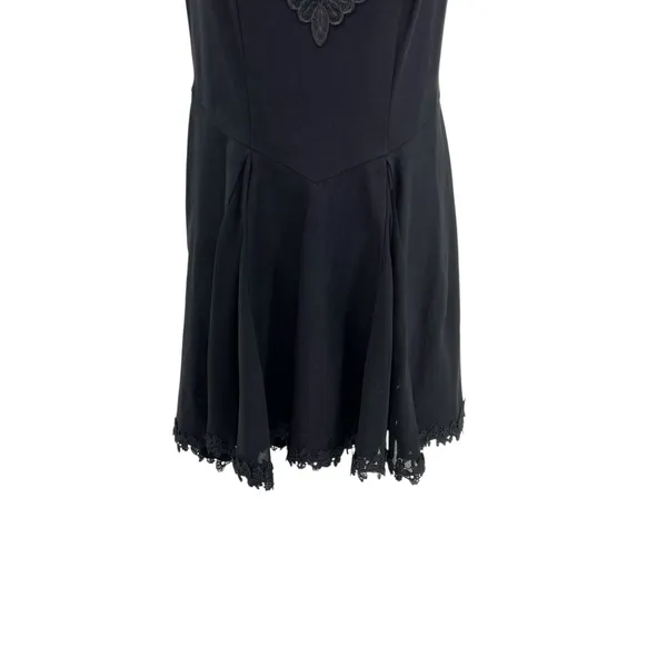 Dolls Kill Widow Darkest Desires Lace Mini Dress Corset‎ Lace-Up Black Size XL - Image 5