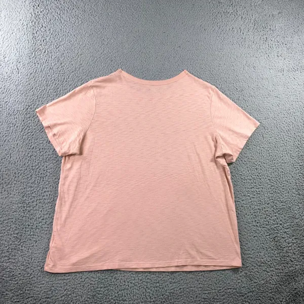 Old Navy Saguaro Desert Graphic Tee Women XL Tall Pink Western Retro Slub Cotton - Image 2