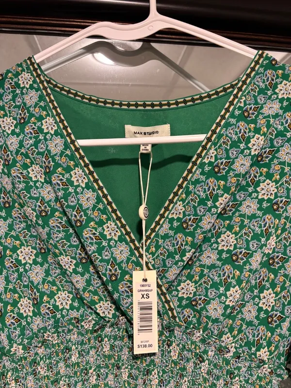 Max Studio Green Dress - Image 5