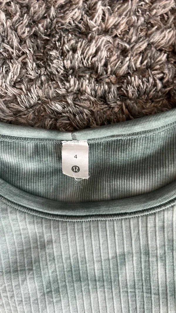 green diamond dye lululemon long sleeve - Image 3