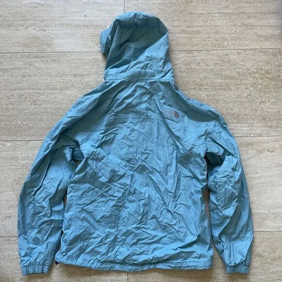 The North‎ Face HYVENT Blue Hoodie Jacket Full Zip Women's Size SMALL - Image 6