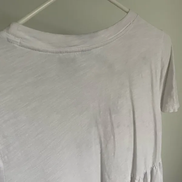 Old Navy Classic White T-Shirt Dress - Image 4