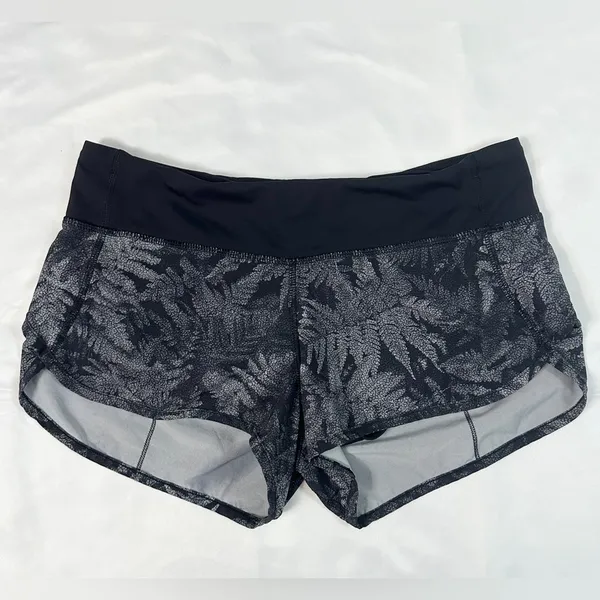 Lululemon Vintage Speed Short 2.5" - Kindred Spirit Black Multi/Black - 6 - Image 6