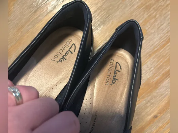Clark’s Juliet Gem Leather Comfort Shoes - Image 8