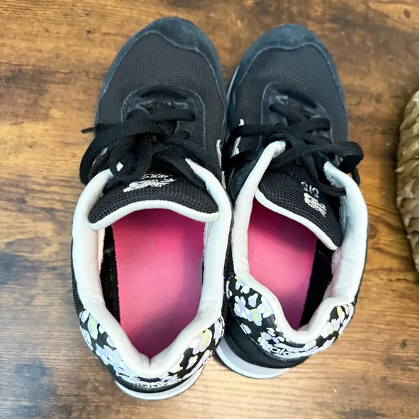 New Balance 515 V3 Black Nightshade Polka Womens Sz 7.5 Shoe Sneakers - Image 6