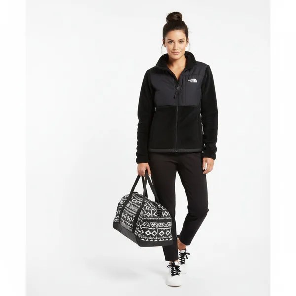 North Face Black Zip Cozy Fuzzy Fleece Long Sleeve Sport Jacket XS - Image 6