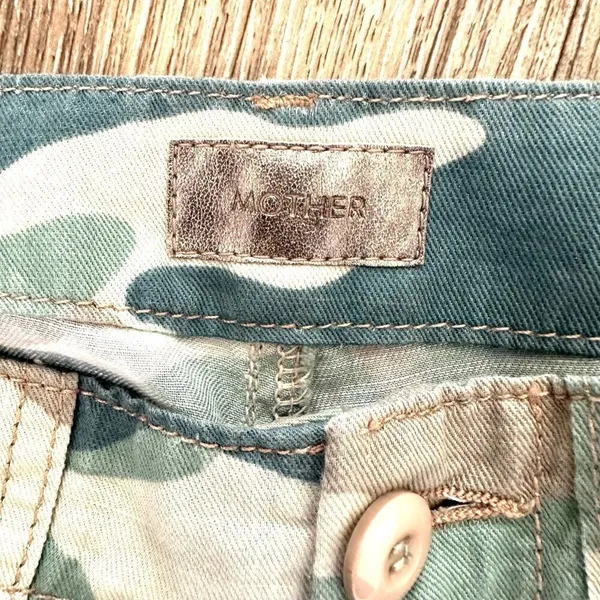 Mother The Shaker crop chop camo pants Size 25 - Image 5
