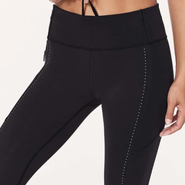 Lululemon Leggings Black Crop  - Image 12