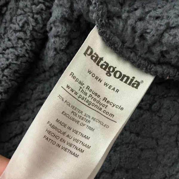Patagonia Gorpcore Granola Girl Womens Los Gatos Fleece Pullover Blue STY25235 S - Image 5