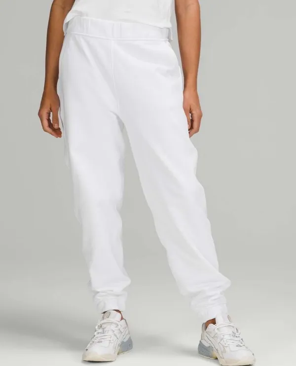 Lululemon Relaxed High-Rise Jogger White 6 - Image 7