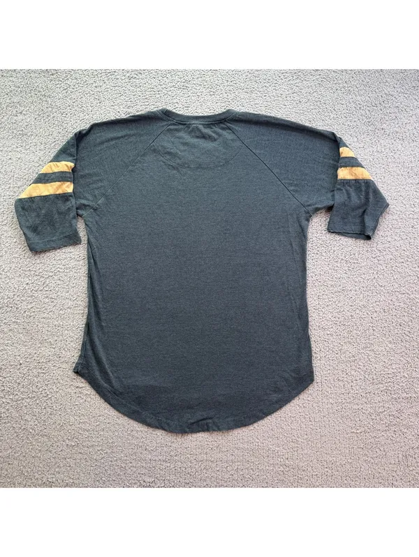 Pressbox Notre Dame Fighting Irish Women's 3/4 Sleeve Jersey Tee XL NCAA College Shirt - Image 2