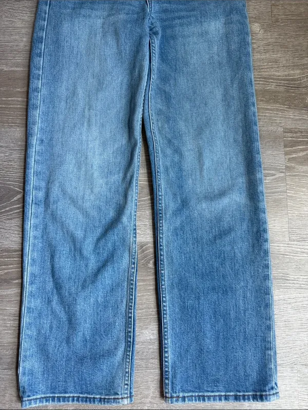 Aritzia Denim Forum The Arlo High Rise Straight 28L Jeans 25 - Image 6