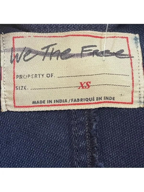 Free People We The Free Viva Surplus Denim Jean Jacket in Starless Sky Sz M - Image 14