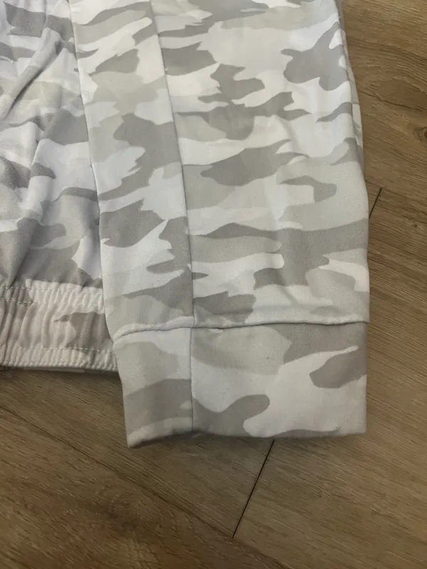 Light Camo Joggers Gray - Image 3