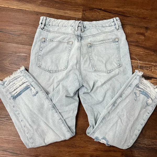 Good American Light Blue Denim Jeans - Image 2