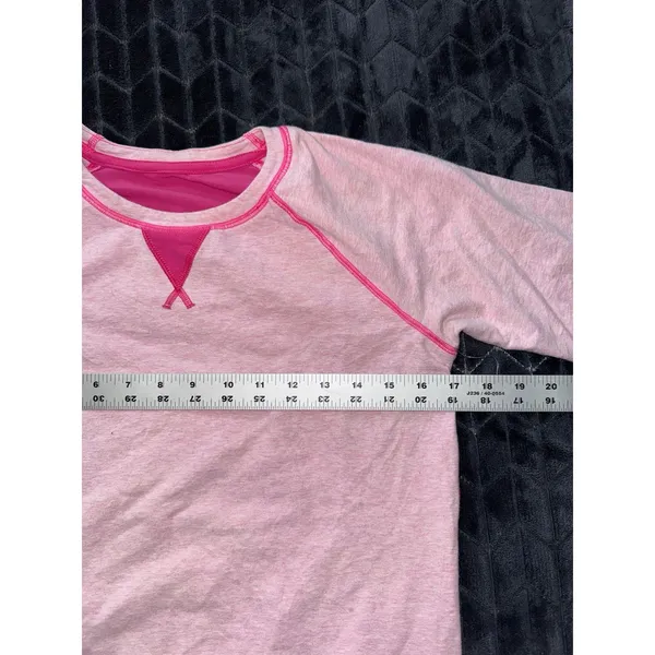 Lululemon Women's Voyage Pullover‎ Heathered Pink Size 4 - Image 7