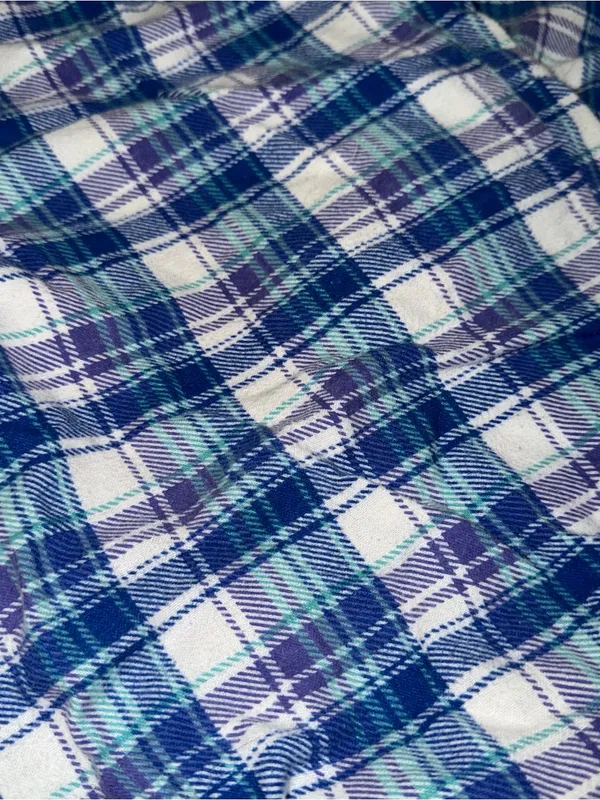 L.L. Bean Plaid Flannel Pajama Pants Cotton - Image 2